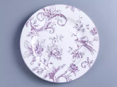 Тарелка мелкая 215 мм форма Европейская рисунок Monplaisir Violet, арт. 80.37452.00.5