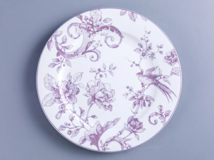 Тарелка мелкая 215 мм форма Европейская рисунок Monplaisir Violet, арт. 80.37452.00.5,  Тарелка мелкая 215 мм форма Европейская рисунок Monplaisir Violet, арт. 80.37452.00.5,