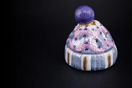 Шкатулка Детская шапочка, рисунок Зигзаг, арт 60.16408.00.1