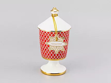 Подарочный Набор Свеча ароматическая рисунок Скарлетт 2 аромат Ванильная дымка, арт. 81.30078.00.1