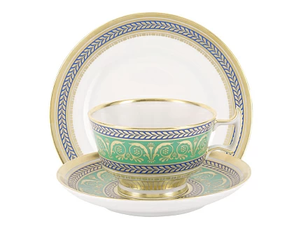 Сервиз чайный форма Александрия Золотой - 2 52%, 6 персон 20 предметов арт. 81.25211.00.1 Сервиз чайный форма Александрия Золотой - 2 52%, 6 персон 20 предметов арт. 81.25211.00.1