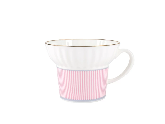 Чашка с блюдцем кофейная 155 мл.,  форма Волна, рисунок Геометрия 5 арт. 81.27011.00.1, 