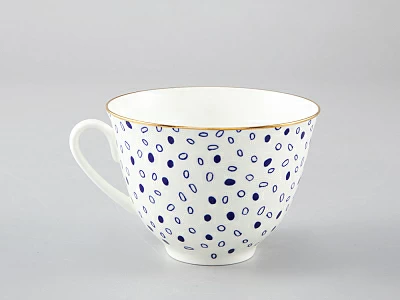 Чашка с блюдцем чайная форма Весенняя рисунок Glare арт. 81.28730.00.1