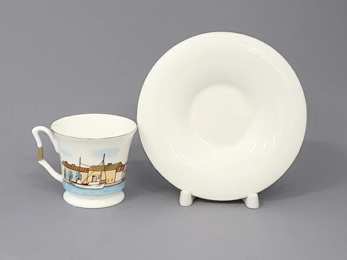 Чашка с блюдцем кофейная 145 мл форма Юлия рисунок Петербург арт. 81.18670.00.1, 