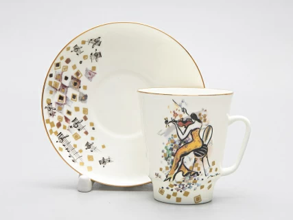 Трехпредметный комплект форма Майская рисунок "Семь нот от Миши Ленна" Соль 165 мл арт. 81.30090.00.1, 