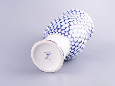 Ваза Цветок Кобальтовая сетка арт. 80.74815.00.1