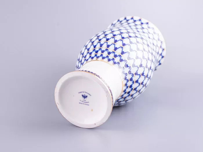 Ваза Цветок Кобальтовая сетка арт. 80.74815.00.1, 