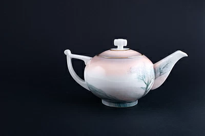 Заварочный Чайник Зима в деревне на форме Кострома арт 40.03496.00.1