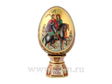 Яйцо пасхальное на подставке Борис и Глеб арт. 80.09356.00.1, 