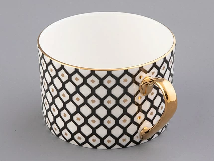 Сервиз чайный форма Идиллия рисунок Неро 1, на 4 персоны 10 предметов, арт. 81.32140.00.1 Сервиз чайный форма Идиллия рисунок Неро 1, на 4 персоны 10 предметов, арт. 81.32140.00.1