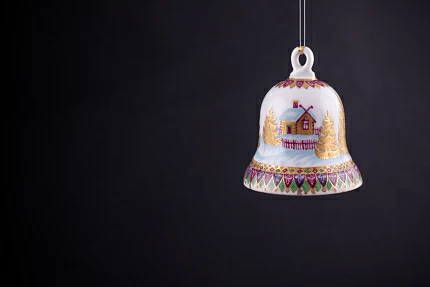 Колокольчик Петелька, Мишка с балалайкой арт 60.01374.00.1