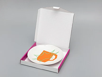 Декоративная тарелка в подарочной упаковке 195 мм, форма Эллипс рисунок Crab mag 3, арт. 81.29505.00.1