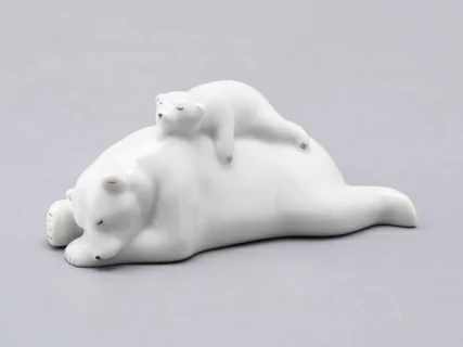 Скульптура Медведица с медвежонком малый размер арт. 82.75065.00.1, 