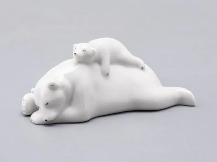 Скульптура Медведица с медвежонком малый размер арт. 82.75065.00.1, 