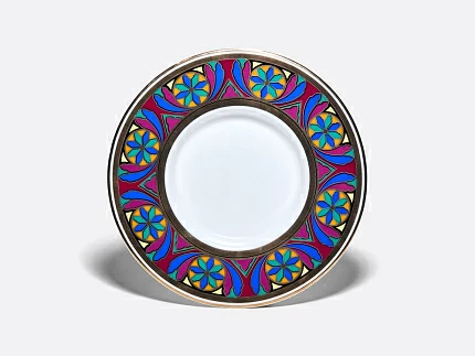 Бокал с блюдцем и крышкой 390 мл в подарочной упаковке, форма Топ, рисунок Готический 7, арт. 81.34168.00.1