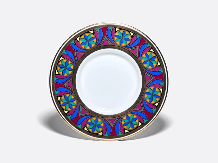 Бокал с блюдцем и крышкой 390 мл в подарочной упаковке, форма Топ, рисунок Готический 7, арт. 81.34168.00.1, 