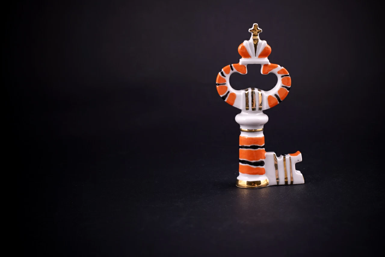 Скульптура Ключ №4, Тигровый арт 62.02423.00.1, 