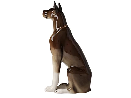 Скульптура Дог коричневый арт. 82.51596.00.1