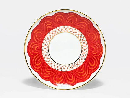 Чашка с блюдцем 165 мл, в подарочной упаковке, форма Майская, рисунок Обнаженные сердца, арт 81.10461.00.1