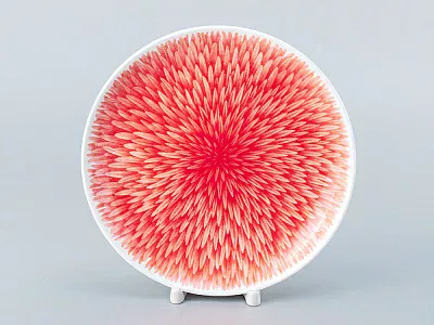 Тарелка 200 мм форма Восточная рисунок Aloha Volcano, арт. 80.40064.00.1