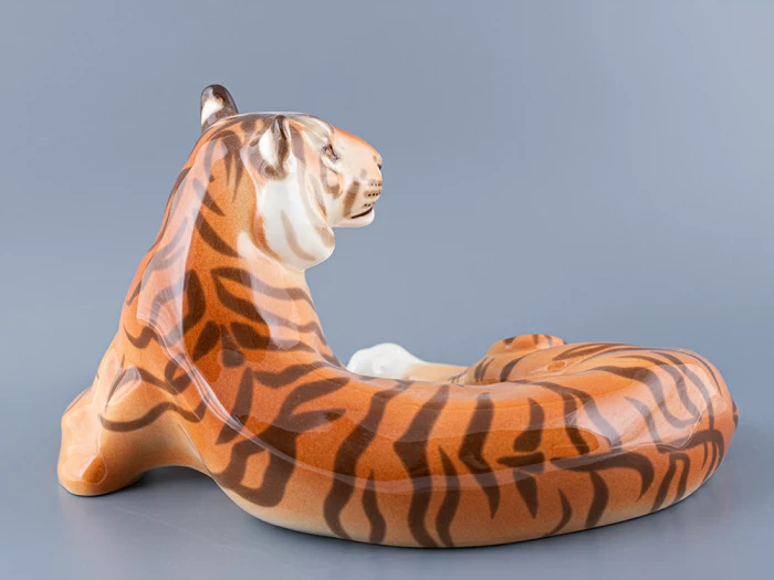 Скульптура Тигр большой размер, рисунок Цезарь арт. 82.38721.00.1, 