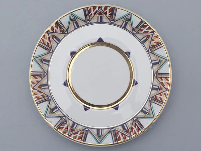 Чашка с блюдцем чайная, форма Гербовая, рисунок Великая Русь 1, арт. 81.31999.00.1 Чашка с блюдцем чайная, форма Гербовая, рисунок Великая Русь 1, арт. 81.31999.00.1