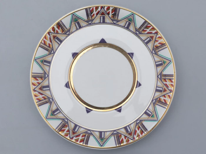 Чашка с блюдцем чайная, форма Гербовая, рисунок Великая Русь 1, арт. 81.31999.00.1, 