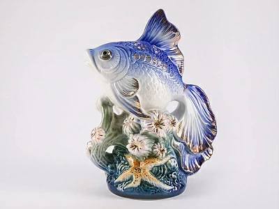 Скульптура Рыба Золотая, большой размер, арт 82.96179.00.1