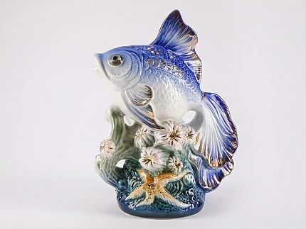 Скульптура Рыба Золотая, большой размер, арт 82.96179.00.1