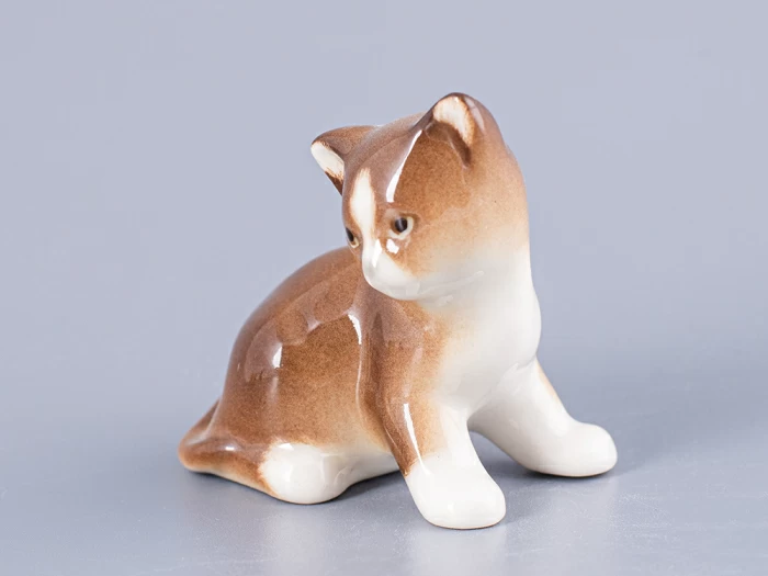 Скульптура Котенок Парамоша коричневый арт. 82.50637.00.1, 