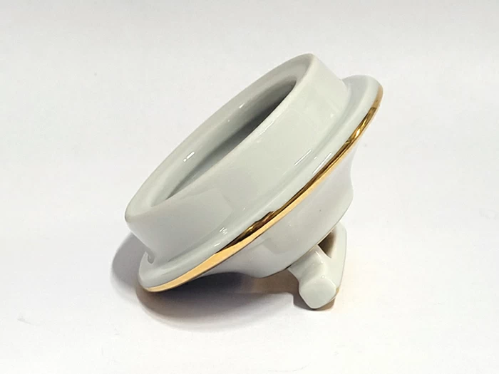 Крышка к заварочному чайнику форма Гербовая, рисунок Нефритовый фон арт 80.72061.00.1, 