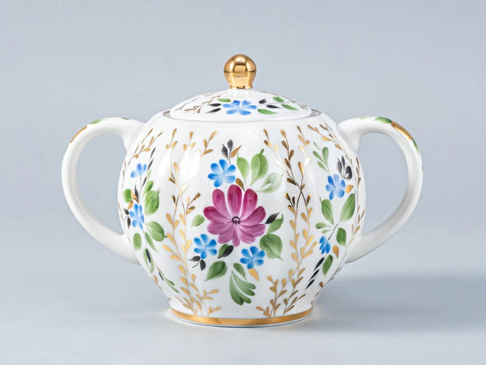 Сахарница Тюльпан Золотые травки, арт. 80.00097.00.1, 