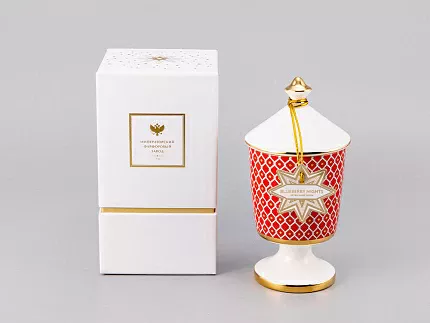 Подарочный Набор Свеча ароматическая, рисунок Скарлетт 2 аромат Черничные ночи арт. 81.32056.00.1