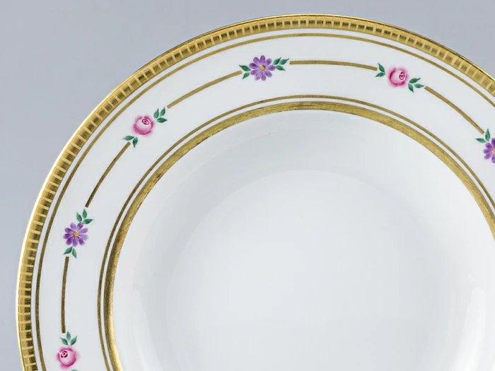 Тарелка глубокая 225 мм форма Европейская рисунок Воспоминание арт. 80.58173.00.1, 