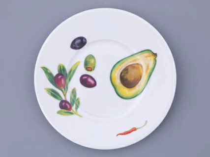 Чашка с блюдцем форма Соло рисунок Мамина Дача, арт. 81.32794.00.1, 