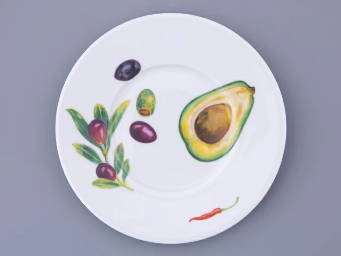 Чашка с блюдцем форма Соло рисунок Мамина Дача, арт. 81.32794.00.1, 