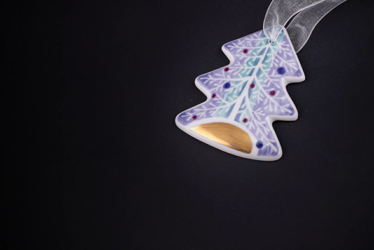 Елочная игрушка Елочка, арт 60.03946.00.1,  Елочная игрушка Елочка, арт 60.03946.00.1,