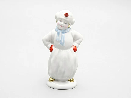 Скульптура Снеговик, форма Снеговик арт. 82.35474.00.1