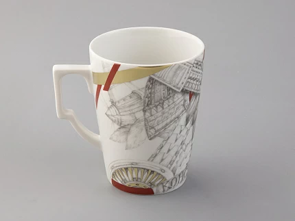 Бокал с блюдцем в подарочной упаковке, форма Гранд, рисунок Маршалы победы Константин Рокоссовский, арт. 81.33244.00.1 Бокал с блюдцем в подарочной упаковке, форма Гранд, рисунок Маршалы победы Константин Рокоссовский, арт. 81.33244.00.1