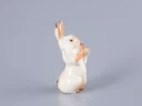 Скульптура Заяц с морковкой № 4 арт. 82.01965.00.1, 