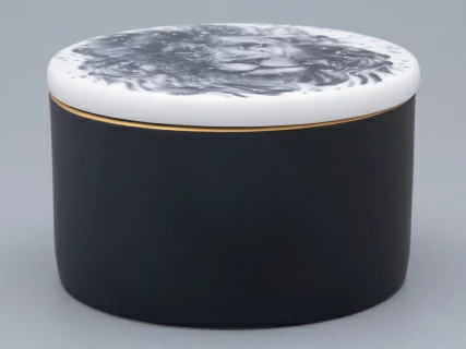 Шкатулка в подарочной упаковке, форма Идиллия, рисунок Тотем. Лев арт. 81.31592.00.1, 