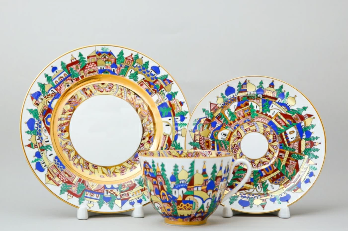 Трехпредметный комплект Весенняя Русская фантазия арт. 81.20887.00.1, 