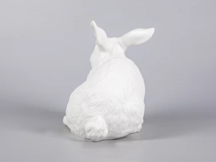 Скульптура Кролик домашний Белый арт. 81.30991.00.1, 