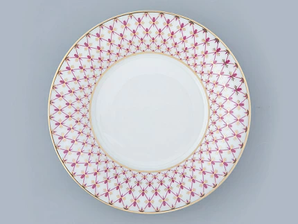 Сервиз столовый на 6 персон 24 предмета форма Юлиана рисунок Сетка-блюз 2, арт. 81.32450.00.1