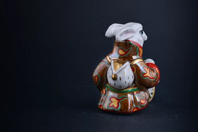 Скульптура Заяц с капустой, Зайчики. Капуста, арт 62.21239.00.1