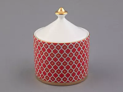 Сервиз чайный форма Идиллия рисунок Скарлетт, 4 персоны 10 предметов, арт. 81.27756.00.1