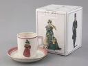 Чашка с блюдцем чайная 220 мл форма Гербовая рисунок Modes de Paris 1827 арт. 81.25413.00.1, 