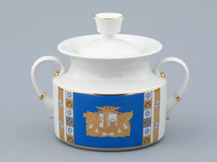 Сервиз чайный на 6 персон 21 предмет, форма Банкетная, рисунок Кронштадт, арт. 81.32240.00.1, 