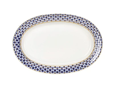 Сервиз столовый форма Молодежная рисунок Кобальтовая сетка, 6 персон 24 предмета, арт. 81.20945.00.1