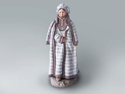 Скульптура Народности России Алеутка арт. 82.75207.00.1, 